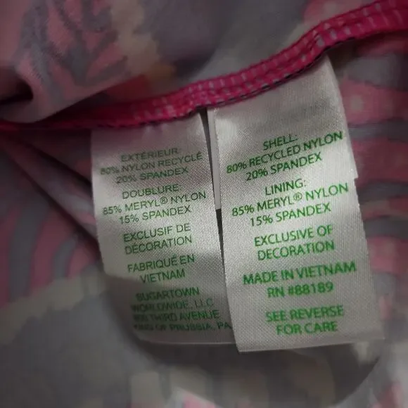 NWT Lilly Pulitzer Luxletic Federica Dress Passion Fruit Pink Wild Nights Size S - Picture 5 of 8